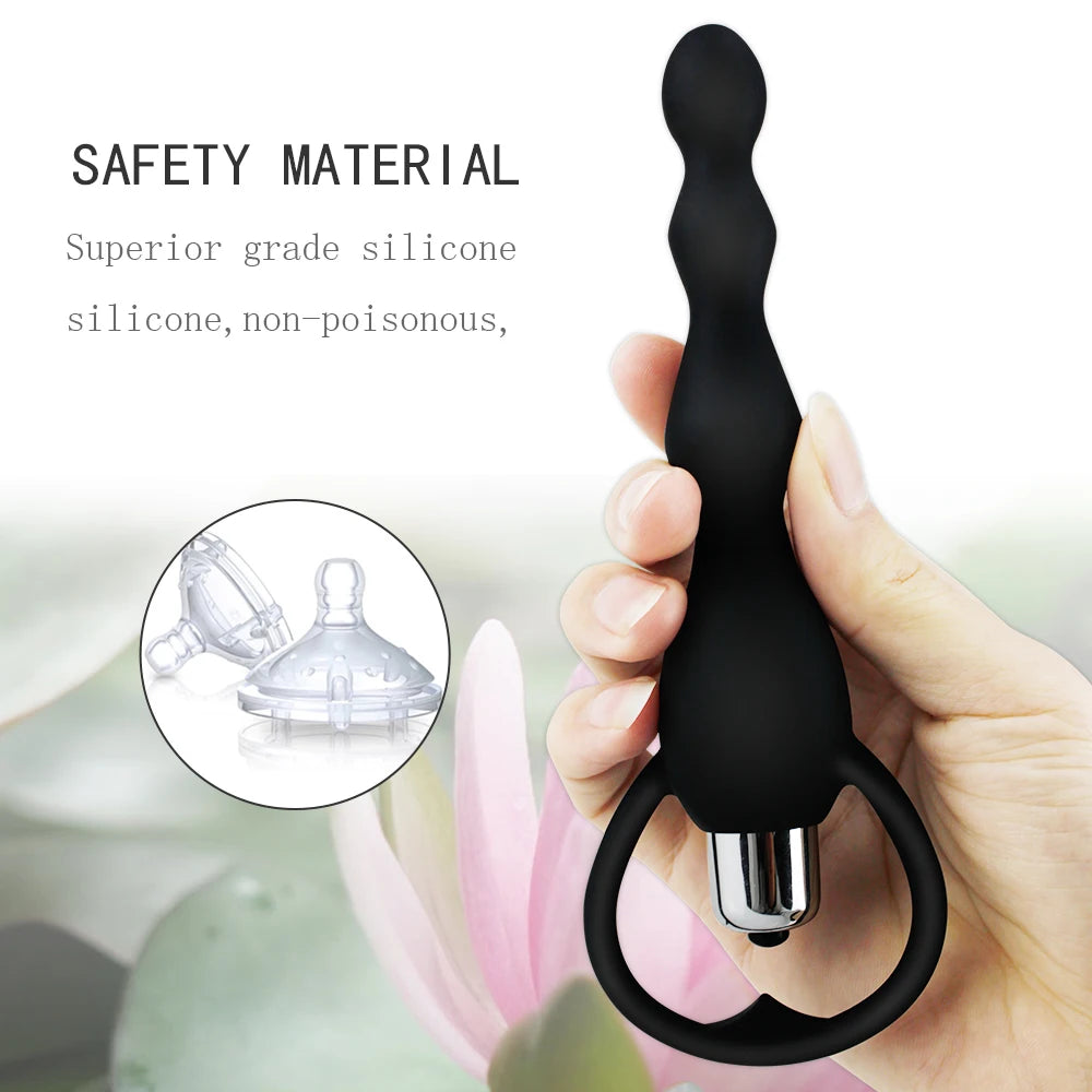 Ring-Pull Design Anal Vibrator