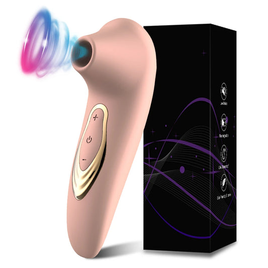 Powerful Sucking Vibrator and Stimulator